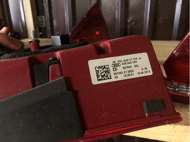 VAG 4G8945094 Фонарь задний правый внутренний в наличии Сумы