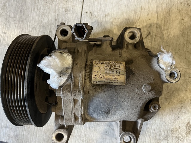 Насос кондиционера 92600EB40E NISSAN
