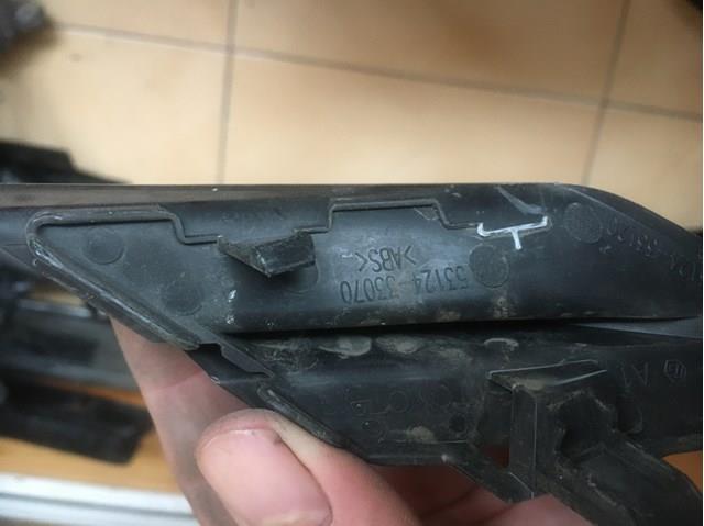5312433070 TOYOTA Молдинг решетки радиатора левый купить в Полтава