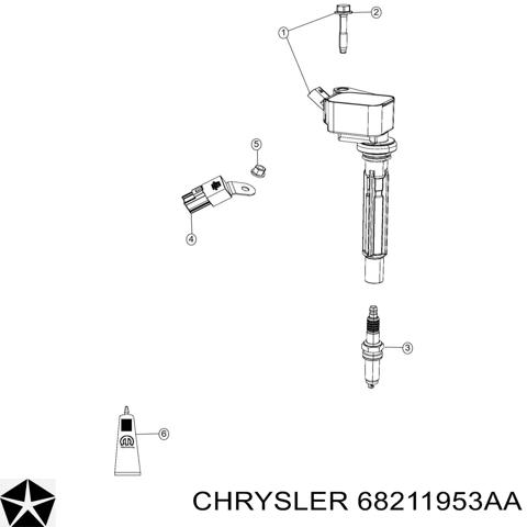 CHRYSLER 68211953AA Катушка зажигания в наличии Украина