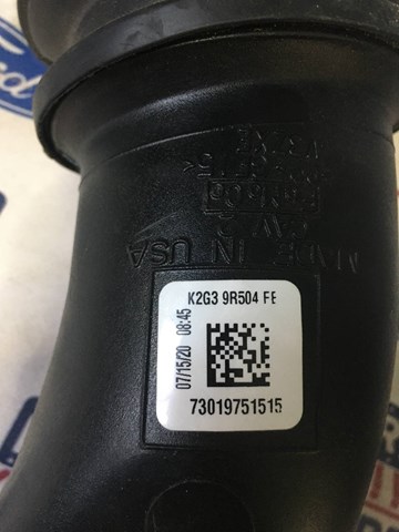 K2G39R504FE FORD Выпускной патрубок воздушного фильтра купить в Днепр