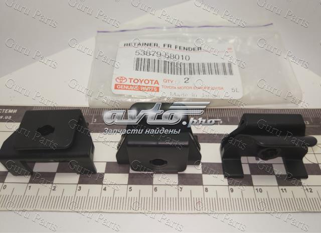 5387958010 Toyota кронштейн бампера переднего внешний