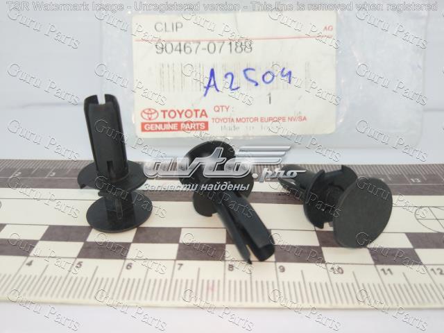 TOYOTA 9046707188 Пистон крепления подкрылок в наличии Запорожье