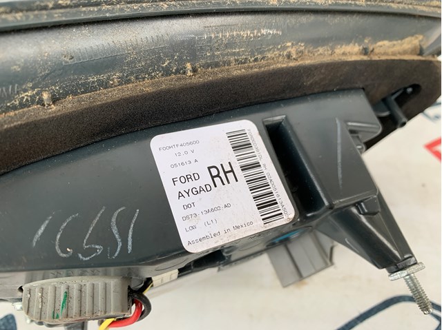 DS7313A602AD FORD Фонарь задний правый внутренний купить в Каменское
