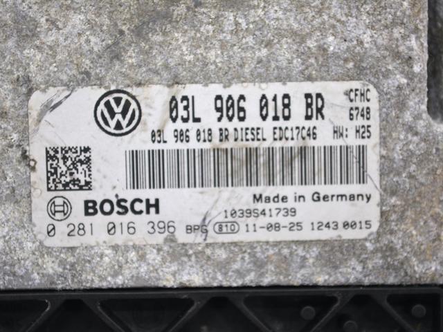 VAG 03L906018BR Модуль управления (ЭБУ) двигателем в наличии Кривой Рог