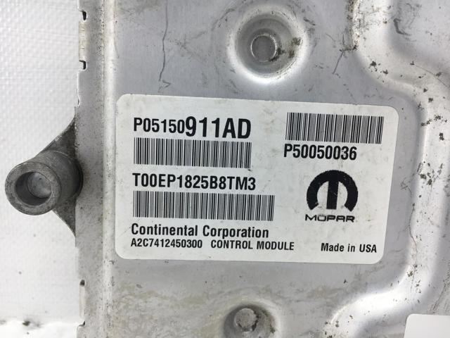 Электронный блок управления двигателем 05150911AD CHRYSLER