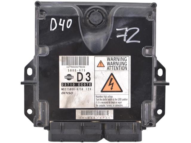 ЭБУ двигателем 23710EC07E NISSAN