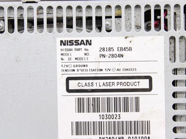 NISSAN 28185EB45B Магнитола (радио AM/FM) в наличии Киев