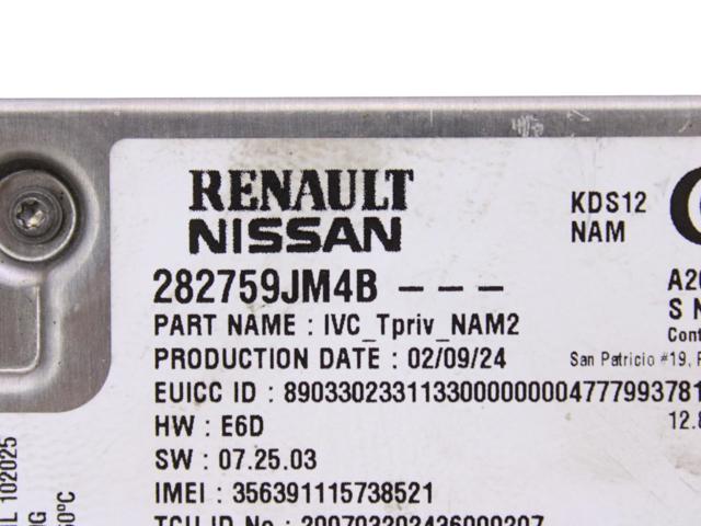 NISSAN 282759JM4B в наличии Черновцы