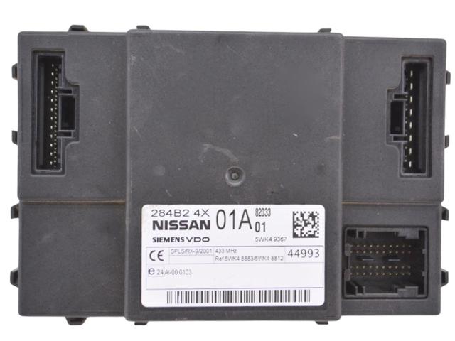Блок комфорта 284B24X01A NISSAN