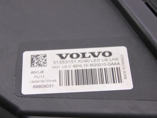 VOLVO 31395940 Фара левая в наличии Ужгород