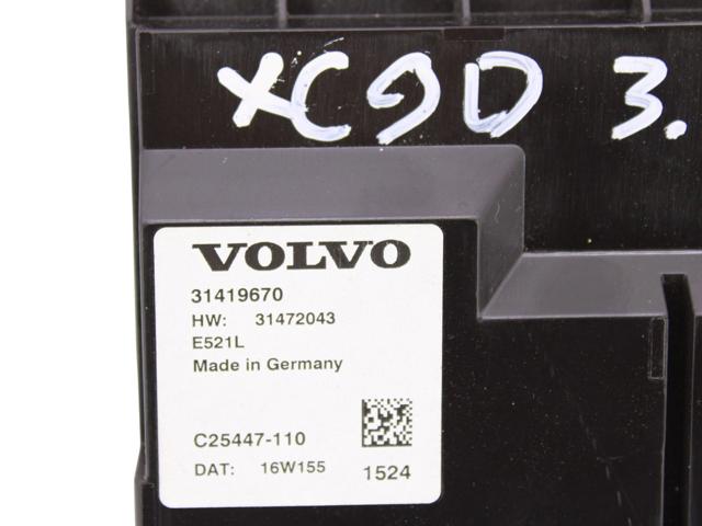 VOLVO 31419670 Модуль управления (ЭБУ) открытия крышки багажника (двери 3/5-й задней) в наличии Тернополь