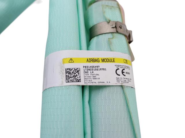 31455497 VOLVO Подушка безопасности (AIRBAG) шторка боковая левая купить в Ирпень
