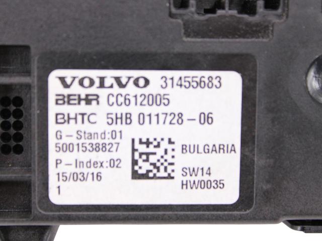 31455683 VOLVO Модуль управления климат-контролем купить в Полтава