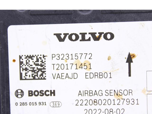 32315772 Модуль-процессор управления подушкой безопасности (ЭБУ AIRBAG) купить Украина