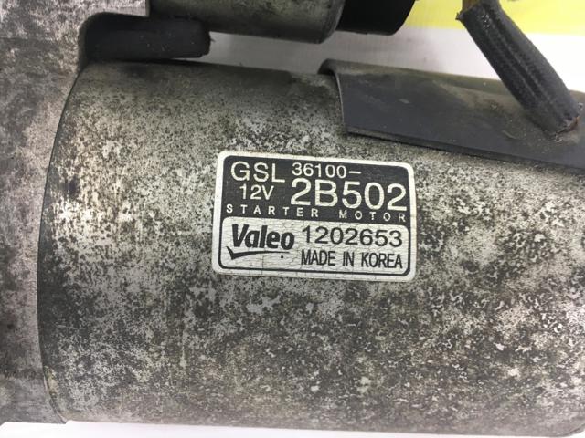 361002B502 HYUNDAI Стартер купить в Сумы