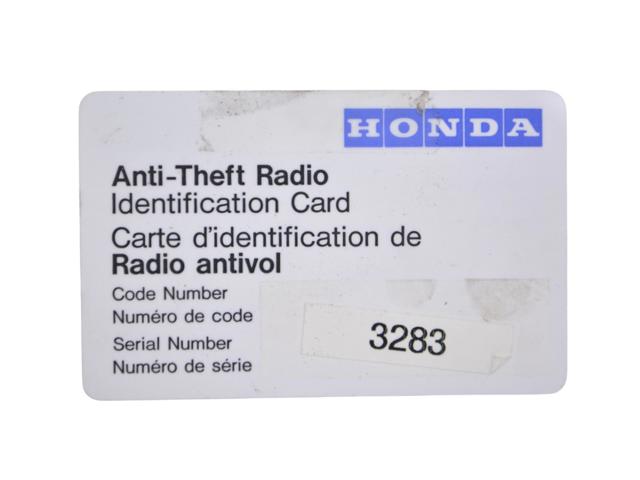 39540SWAE04 HONDA Магнитола (радио AM/FM) купить в Хмельницкий