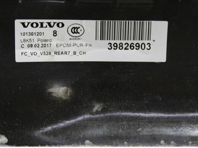39826903 VOLVO Покрытие напольное салона, заднее купить в Кривой Рог