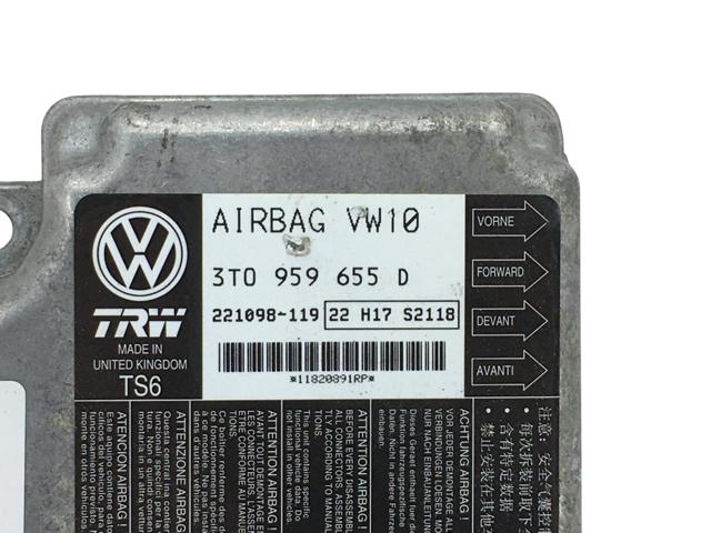 3T0959655D Модуль-процессор управления подушкой безопасности (ЭБУ AIRBAG) купить Харьков