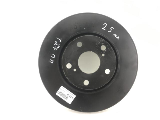 Гальмівний диск передній лівий правий toyota avensis t27 2009-2018 (25мм) 43512-0F030