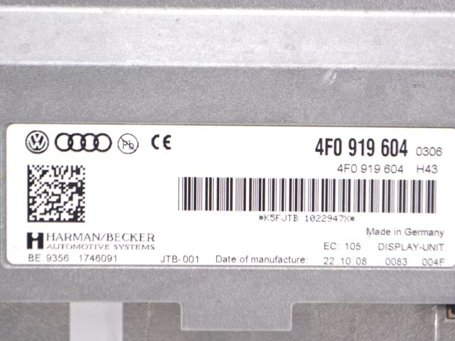 4F0919604 VAG Дисплей многофункциональный купить в Киев