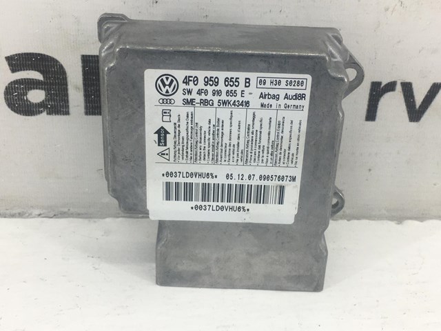 4F0959655B Модуль-процессор управления подушкой безопасности (ЭБУ AIRBAG) купить Павлоград