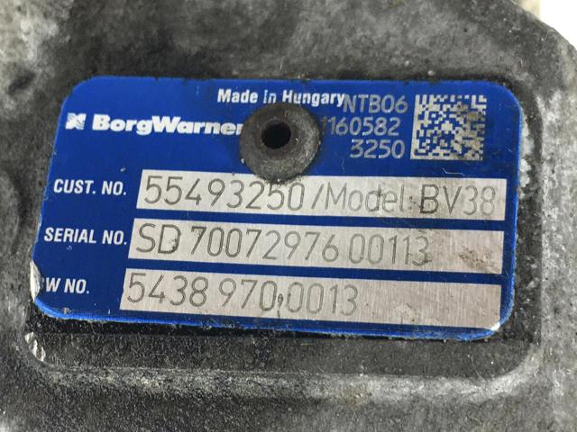 OPEL 55493250 Турбина в наличии Павлоград