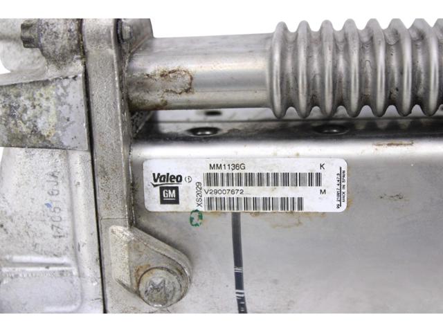 Радиатор системы EGR 55501178 OPEL