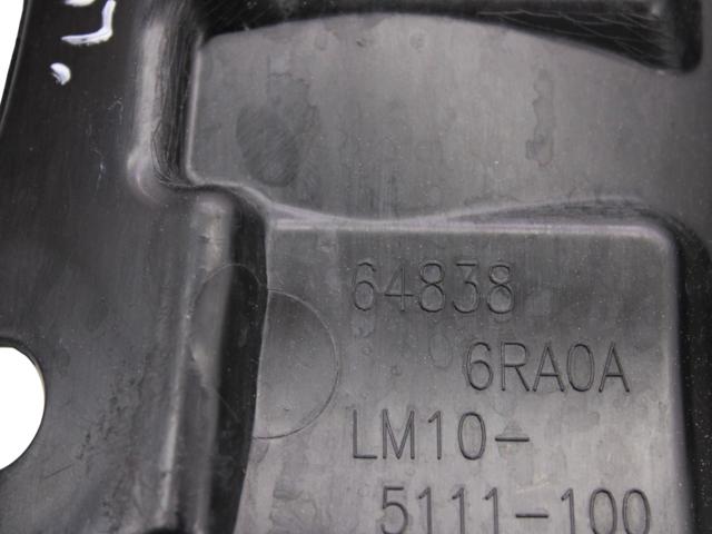 NISSAN 648386RA0A Защита двигателя правая в наличии Ровно