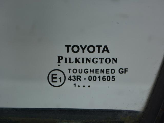 TOYOTA 6812605010 Стекло-форточка двери передней левой в наличии Днепр