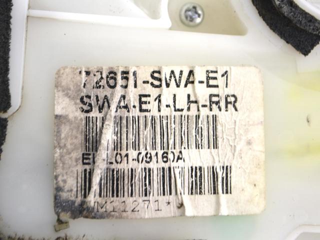 72650SWAE01 HONDA Замок двери задней левой купить в Хмельницкий