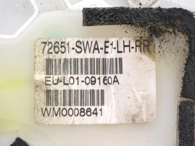 72650SWAE02 Замок двери задней левой купить Ровно