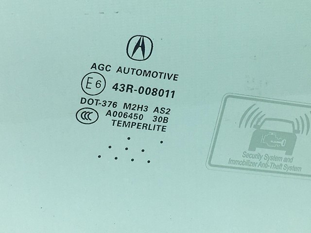 HONDA 73300STXA00 Стекло двери передней правой в наличии Хмельницкий