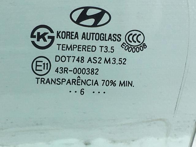 HYUNDAI 834172B020 Стекло-форточка двери задней левой в наличии Ирпень