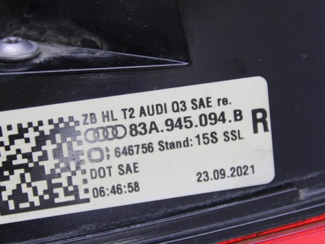 83A945094B VAG Фонарь задний правый внутренний купить в Украина