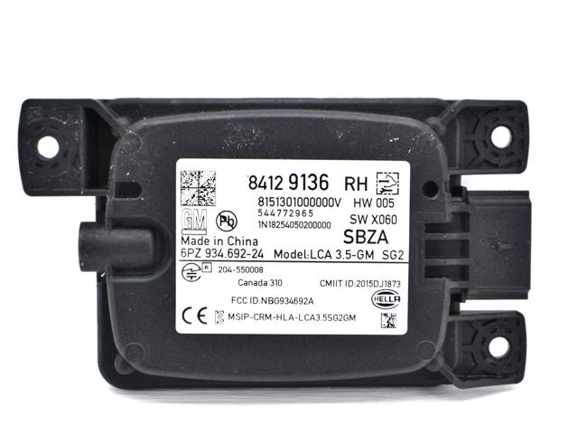Радар смены полосы движения 84129136 GM