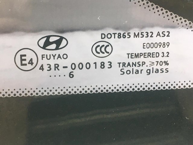 87810C2000 HYUNDAI Стекло кузова (багажного отсека) левое купить в Хмельницкий
