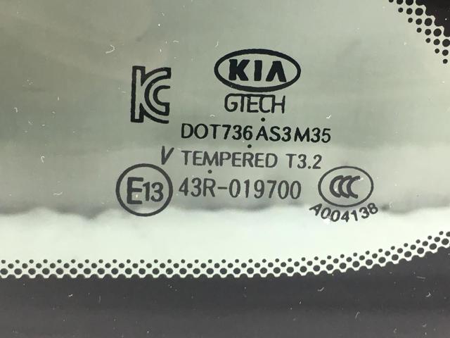 87810C6000 HYUNDAI Стекло кузова (багажного отсека) левое купить в Харьков
