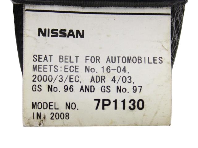 NISSAN 88844EB40B Ремень безопасности задний в наличии Харьков
