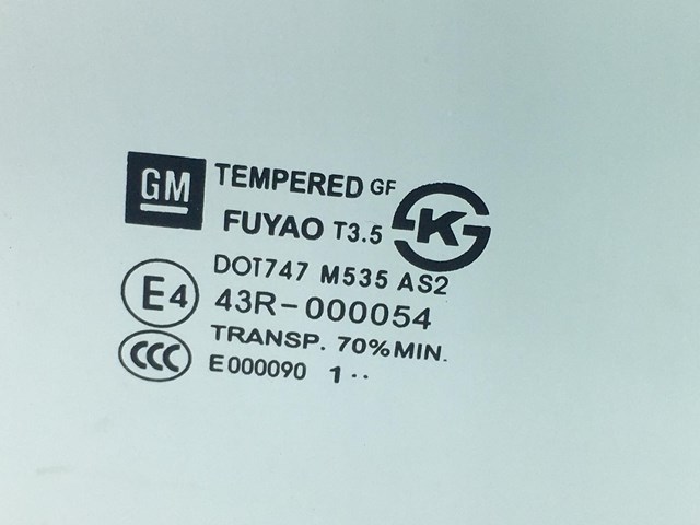 96846018 GM Стекло двери задней правой купить в Житомир