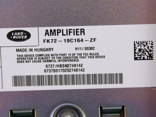 LAND ROVER FK7219C164ZF в наличии Каменское