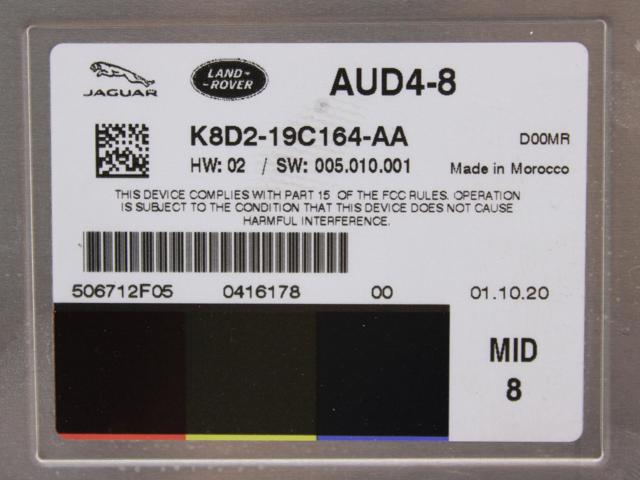 LAND ROVER K8D219C164AA в наличии Украина
