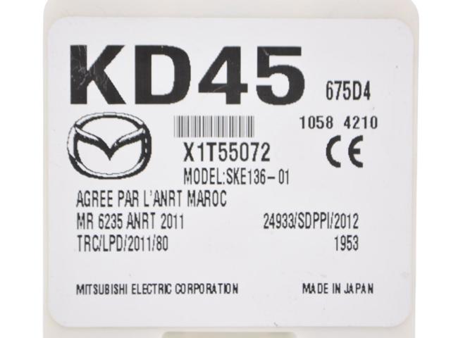 MAZDA KD45675D4 Модуль управления (ЭБУ) иммобилайзером в наличии Ужгород