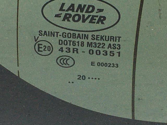 LAND ROVER LR127313 Стекло багажника двери 3/5-й задней (ляды) в наличии Ровно