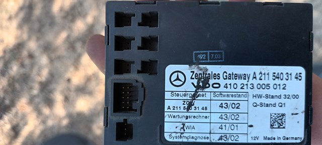 A2115403145 MERCEDES Блок управления центральным замком купить в Кривой Рог