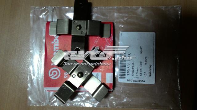 Пружинная защелка суппорта 7P0698269C VAG
