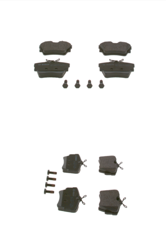 BOSCH 0986494040 Колодки тормозные задние дисковые в наличии Каменское