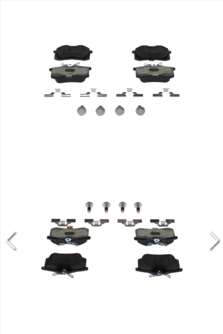 Колодки на тормоз задний дисковый 0986494596 BOSCH
