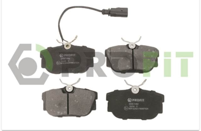 50001482 Колодки тормозные задние дисковые купить Днепр