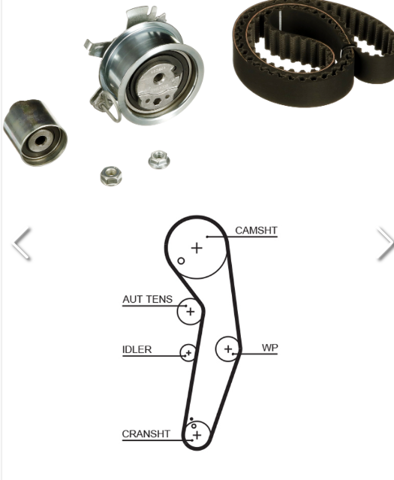 K055569XS GATES Комплект ГРМ купить в Винница